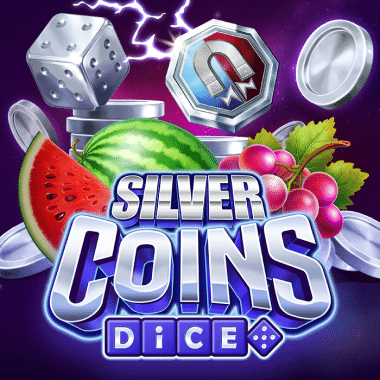Silver Coins Dice